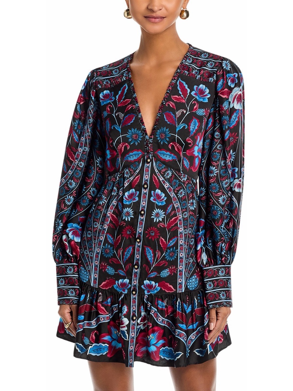 FARM Rio Marcelle Long Sleeve Dress - Picture 2 of 5